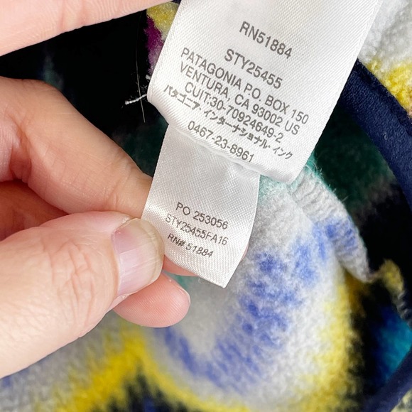 PATAGONIA Synchilla Snap-T Timber Twist Pullover S - Picture 4 of 11